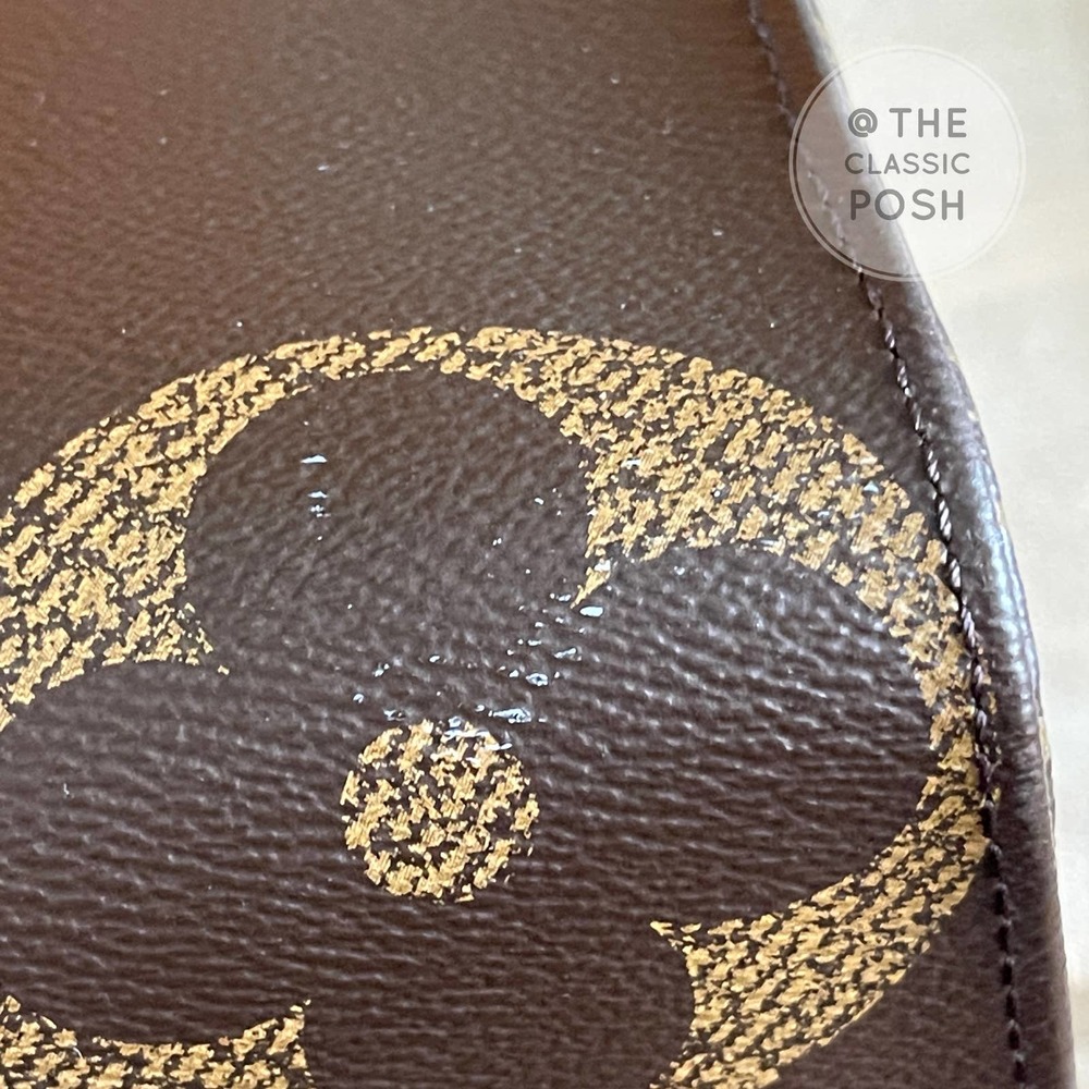 ❌SOLD❌EUC Louis Vuitton OTG On the Go MM Monogram Reverse Bag Tote - Picture 7 of 15